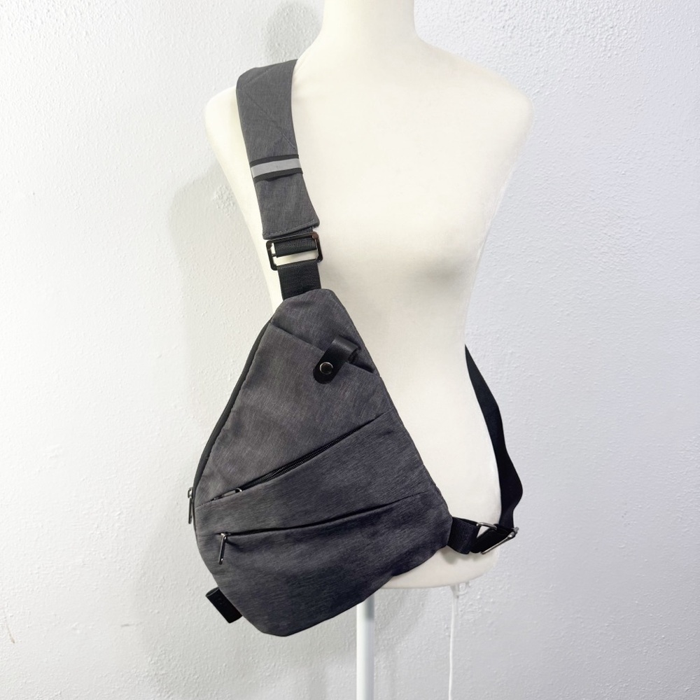 Men's LPNS Charcoal crossbody  Bag